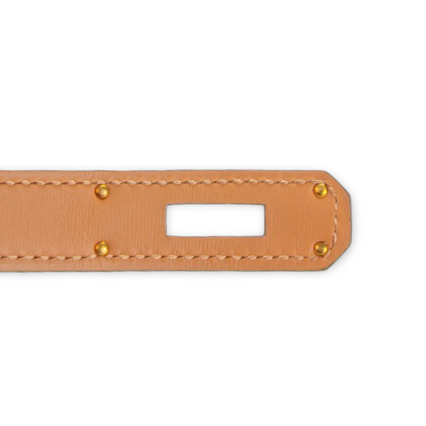 Hermes Epsom Kelly Belt - GHW / Black