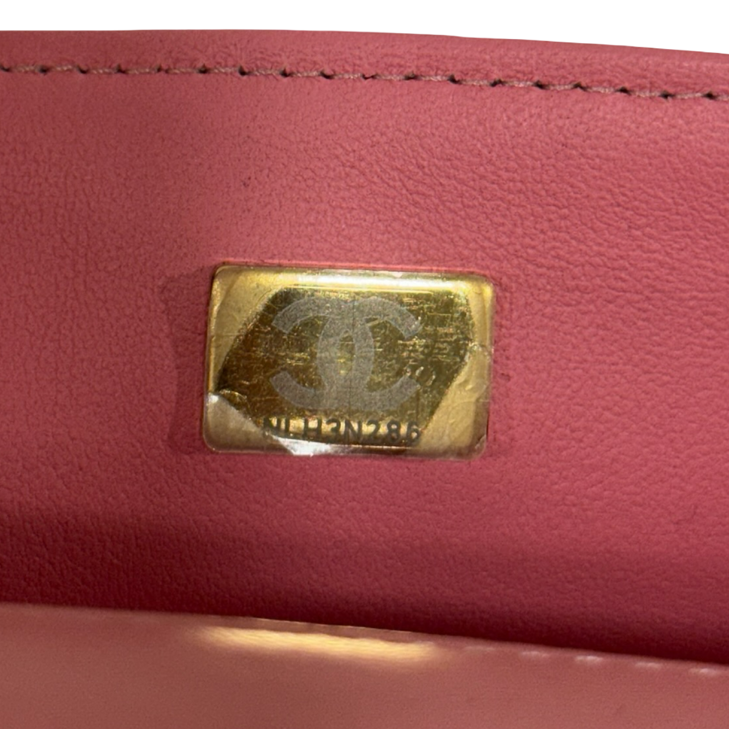 Chanel Quilted Lambskin Rectangular Mini Top Handle Flap - GHW / Pink