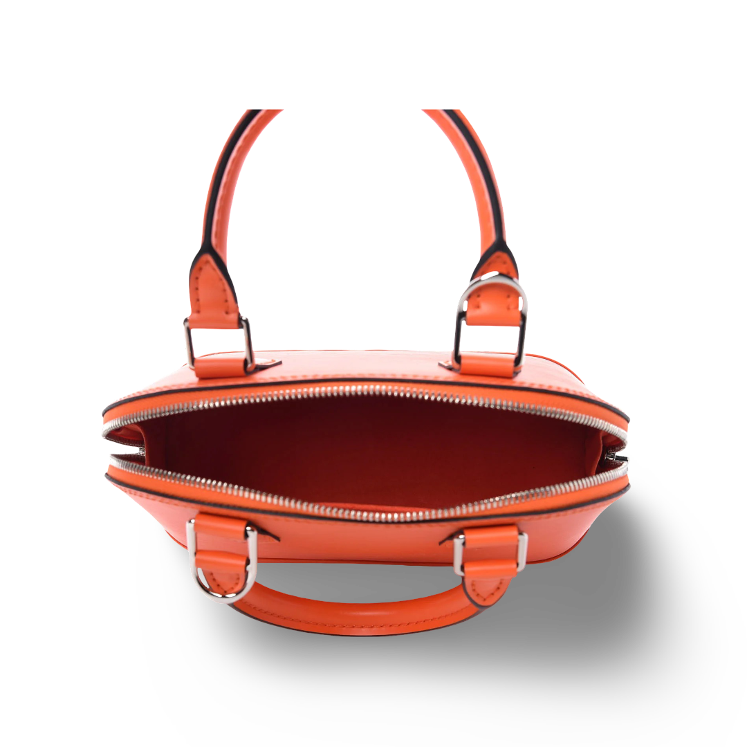 Louis Vuitton Epi Jacquard Alma BB Bag - GHW / Orange