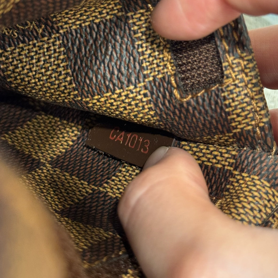 Louis Vuitton Damier Ebene Geronimos