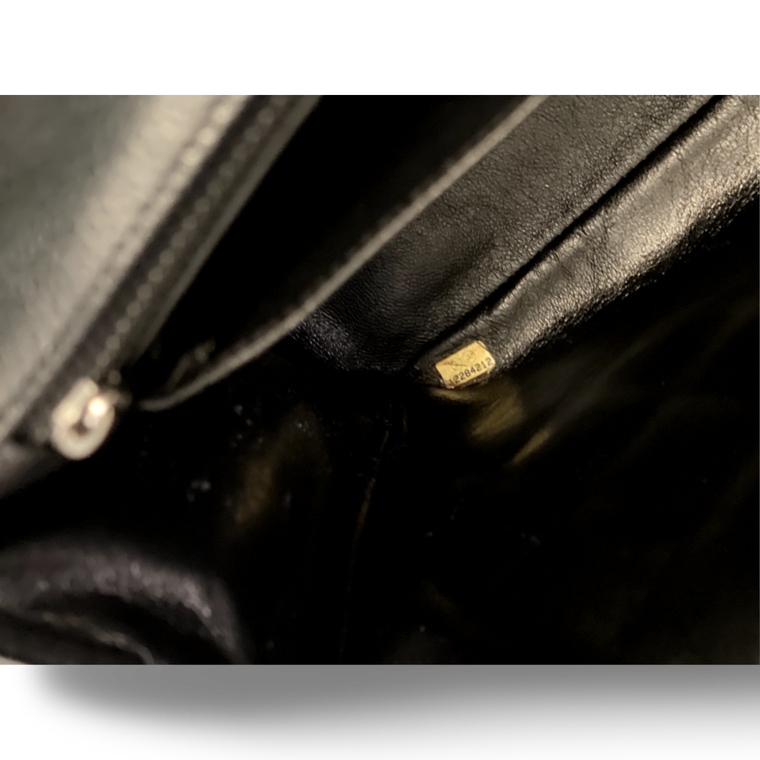 Chanel Classic Caviar Quilted Jumbo Black Single Flap