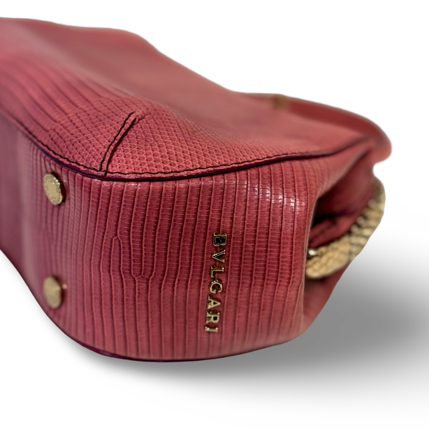 Bulgari Serpenti Hypnotic Small top handle bag - GHW / Pink