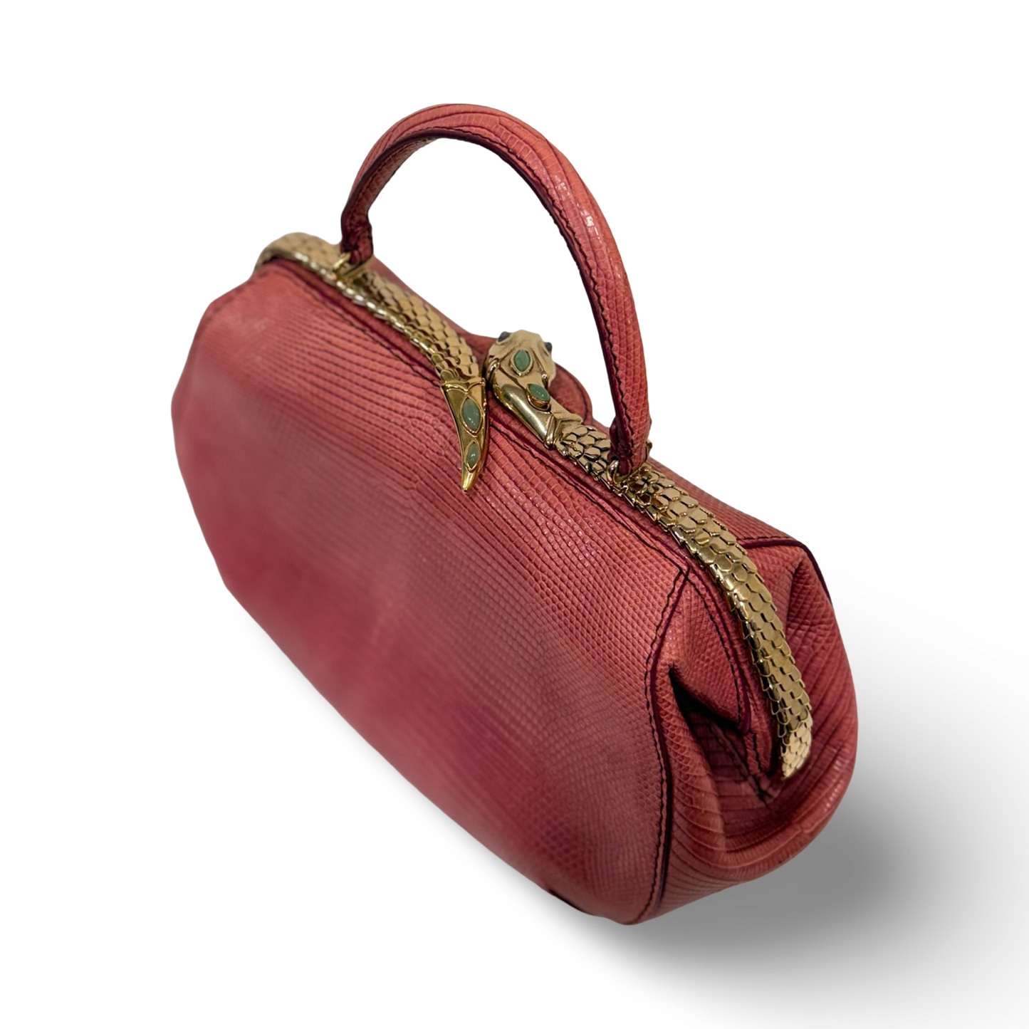 Bulgari Serpenti Hypnotic Small top handle bag - GHW / Pink