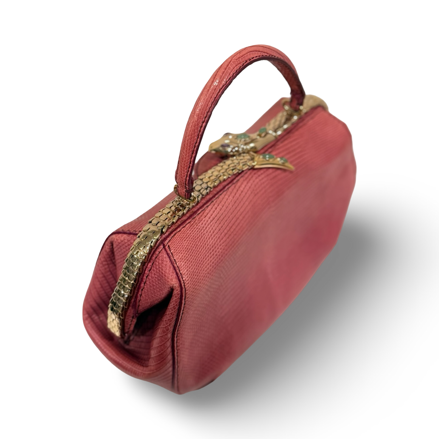 Bulgari Serpenti Hypnotic Small top handle bag - GHW / Pink