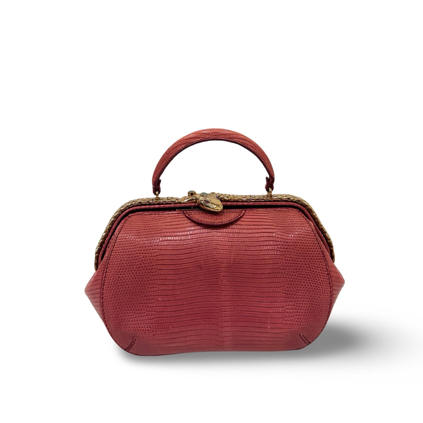 Bulgari Serpenti Hypnotic Small top handle bag - GHW / Pink