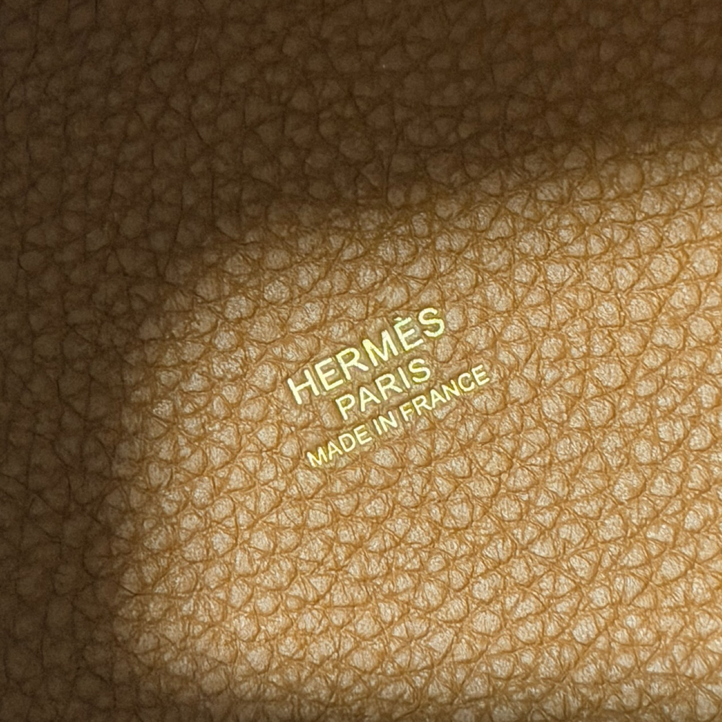 Hermes Togo 22 Picotin Bag - GHW / Gold