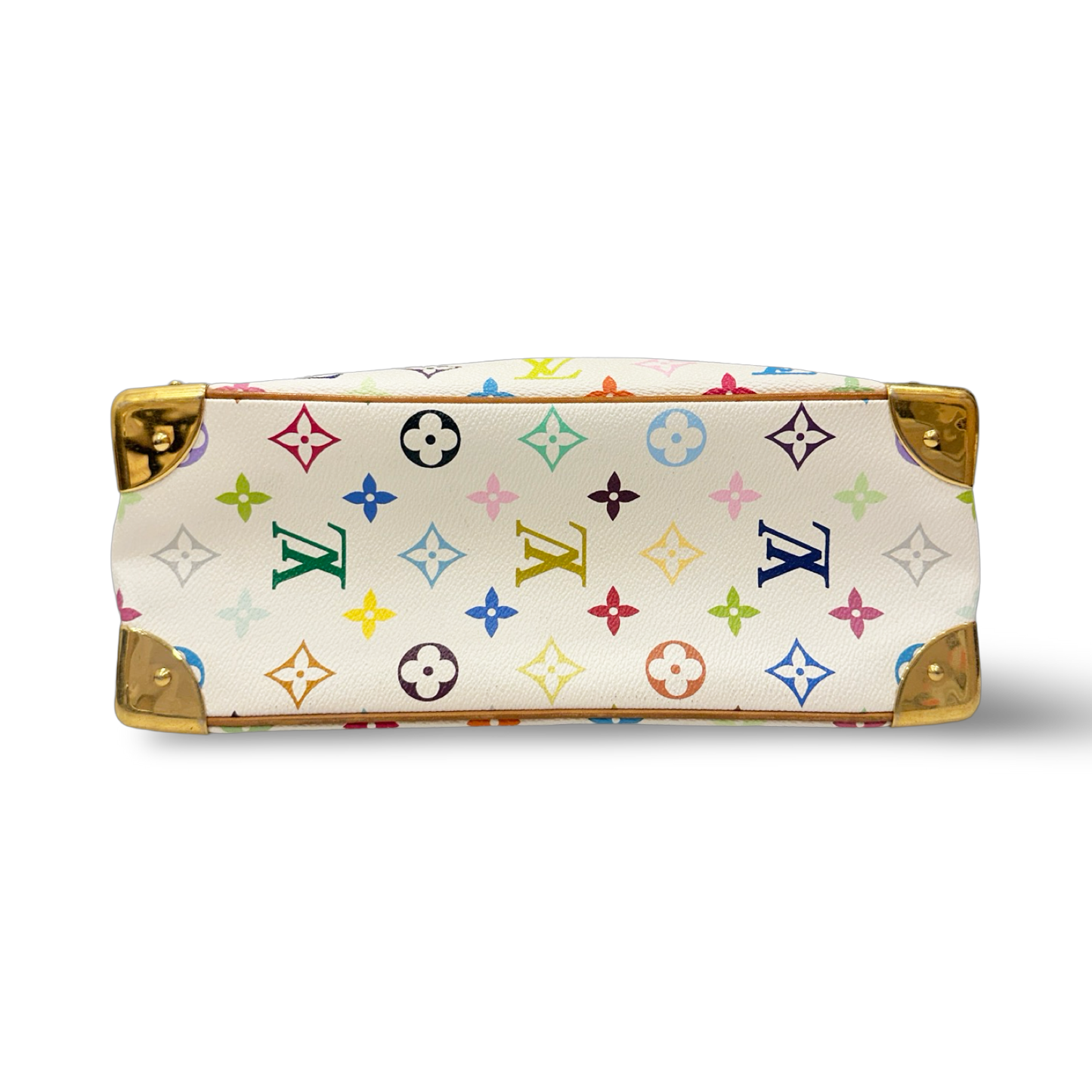Louis Vuitton Deauville Multicolor - White / GHW