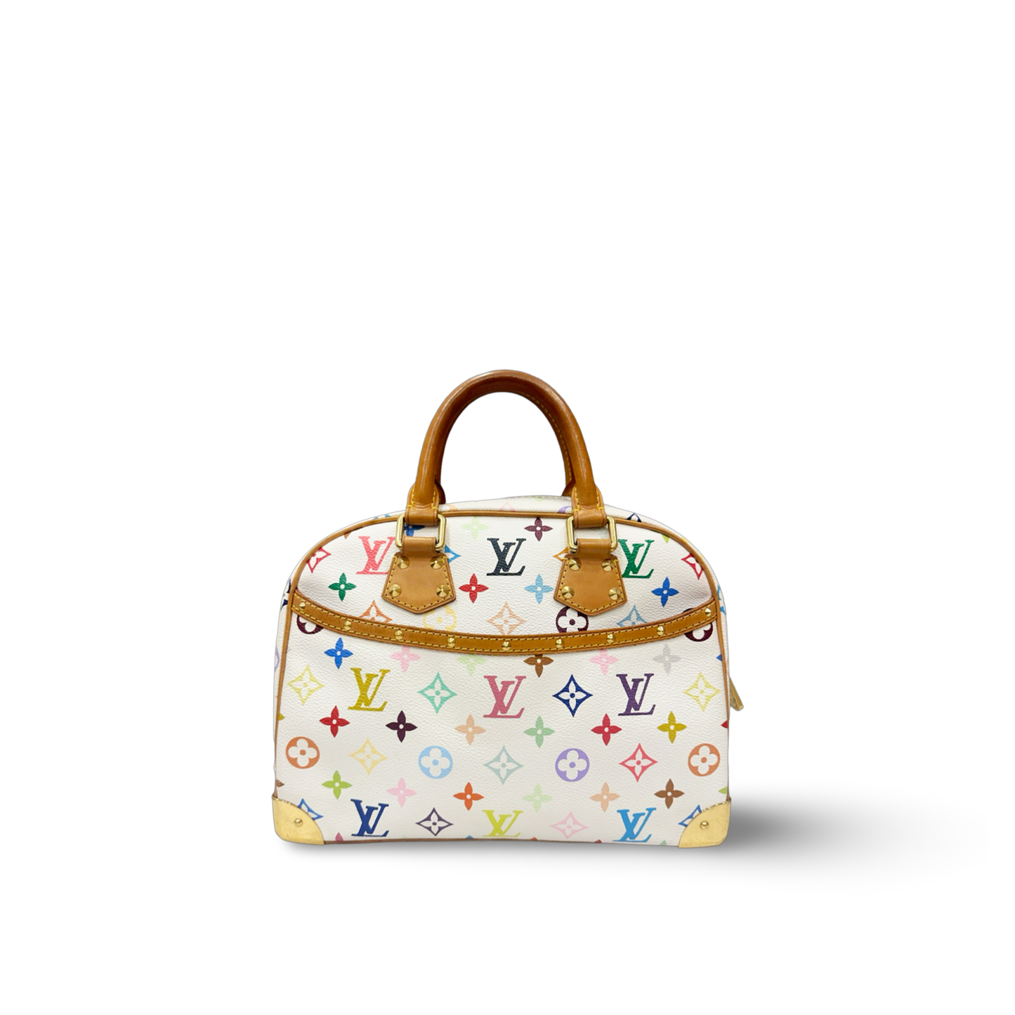 Louis Vuitton Deauville Multicolor - White / GHW