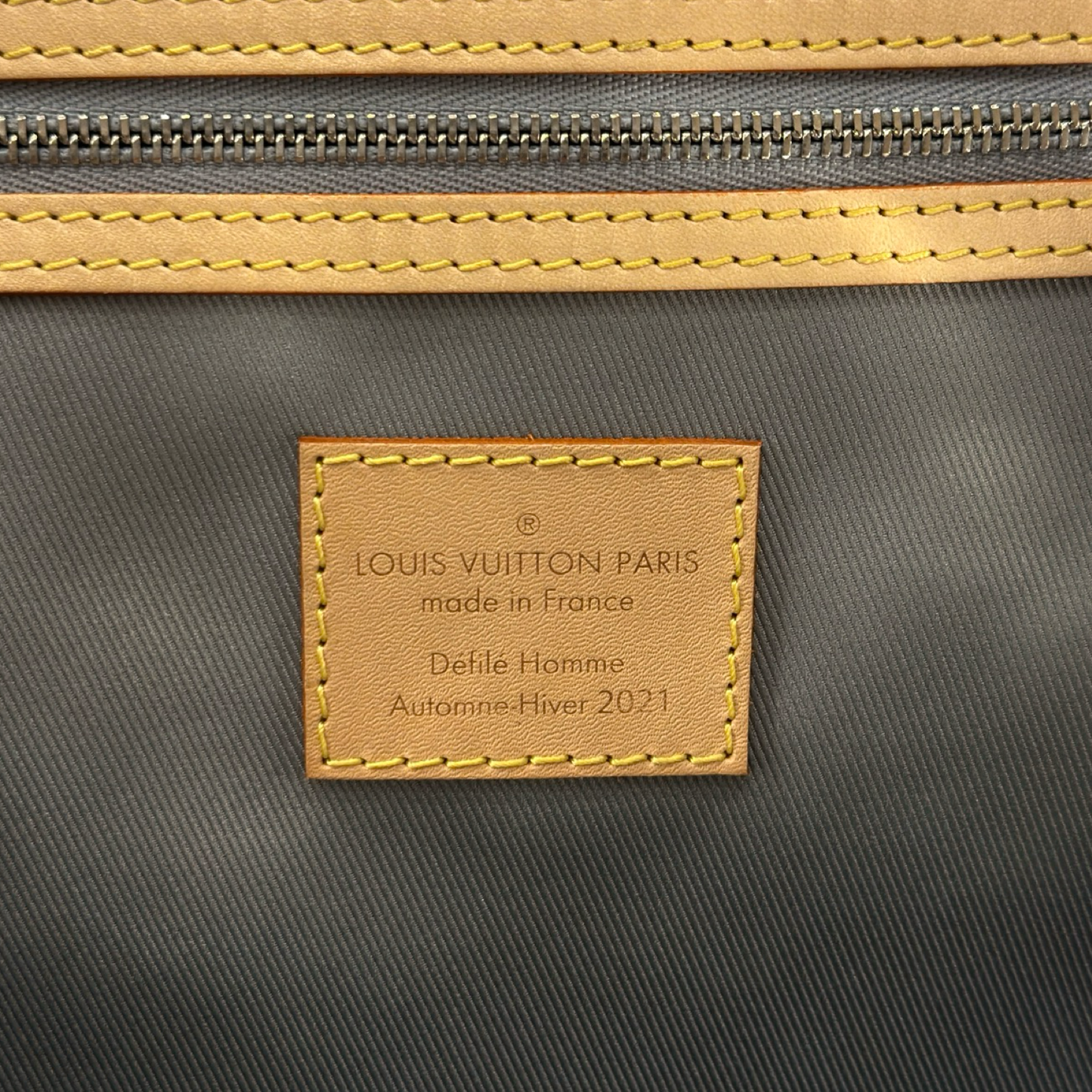 Louis Vuitton  Monogram Miroir Keepall Bandouliere 50 Bag-Silver