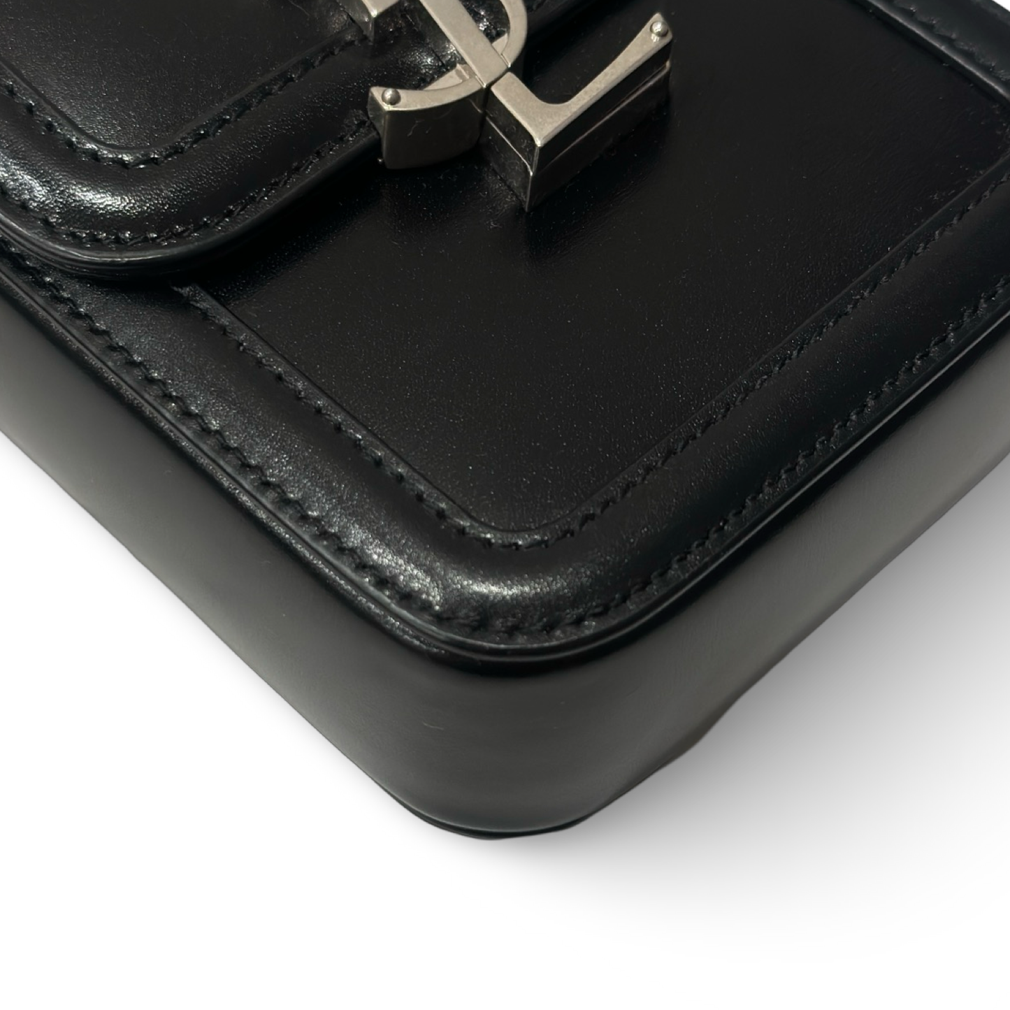 Saint Laurent Solferino Cross Body Bag - SHW / Black