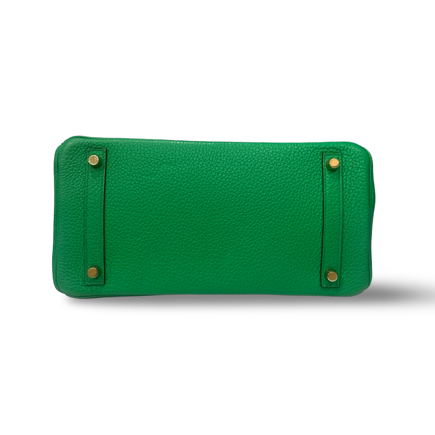 Hermes Togo Birkin 30 - Gold / Green