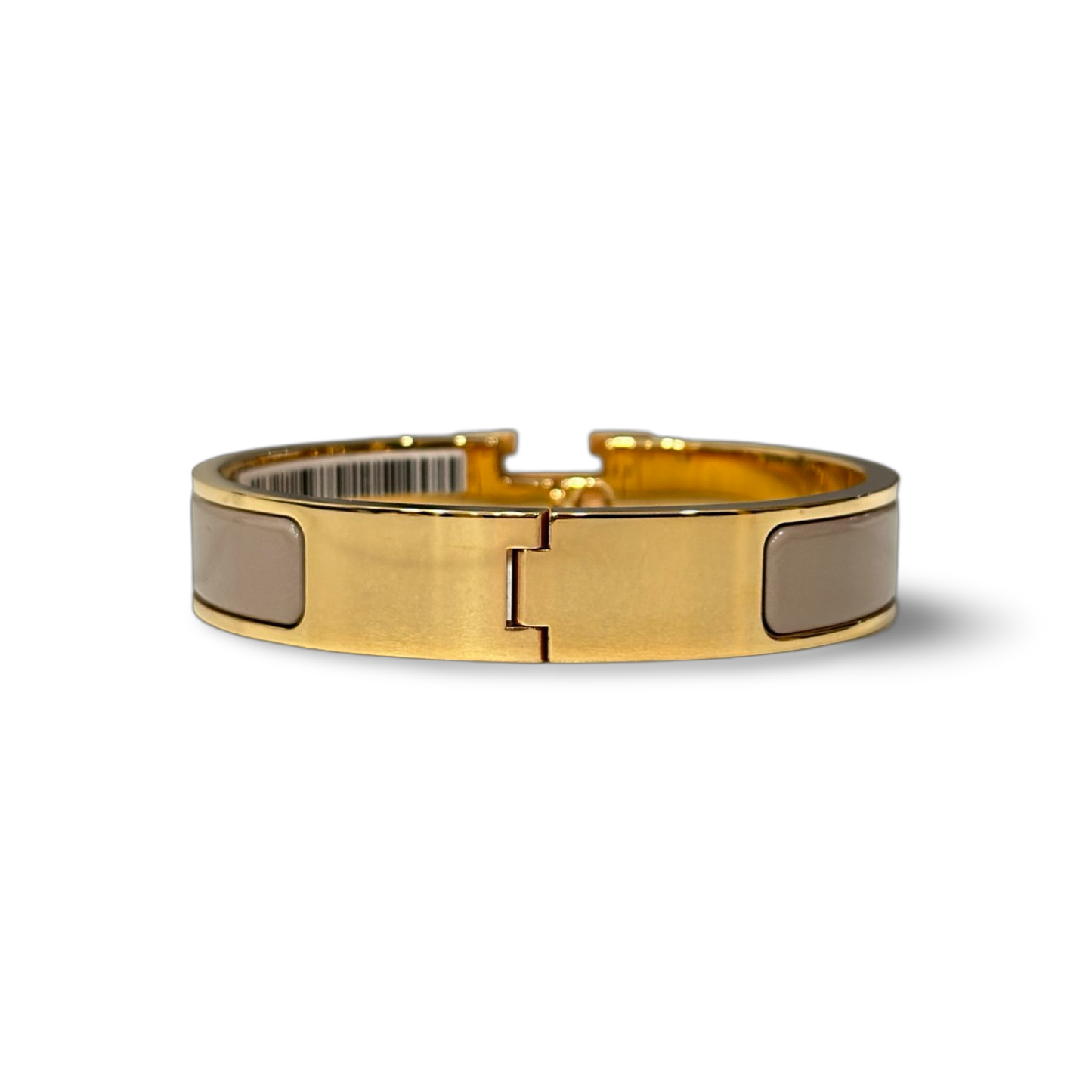 Hermes Clic H Bracelet - Marron Glacé