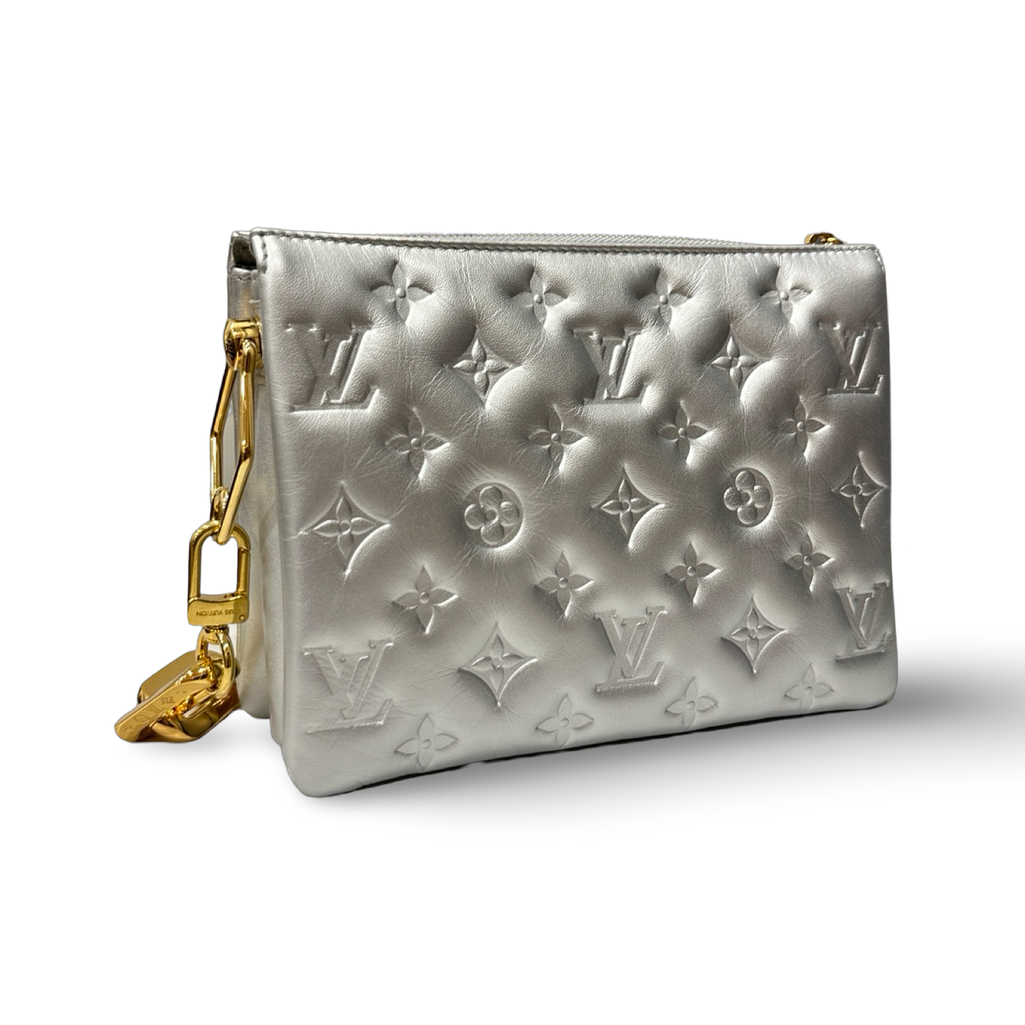 Louis Vuitton Monogram Coussin BB - Sliver