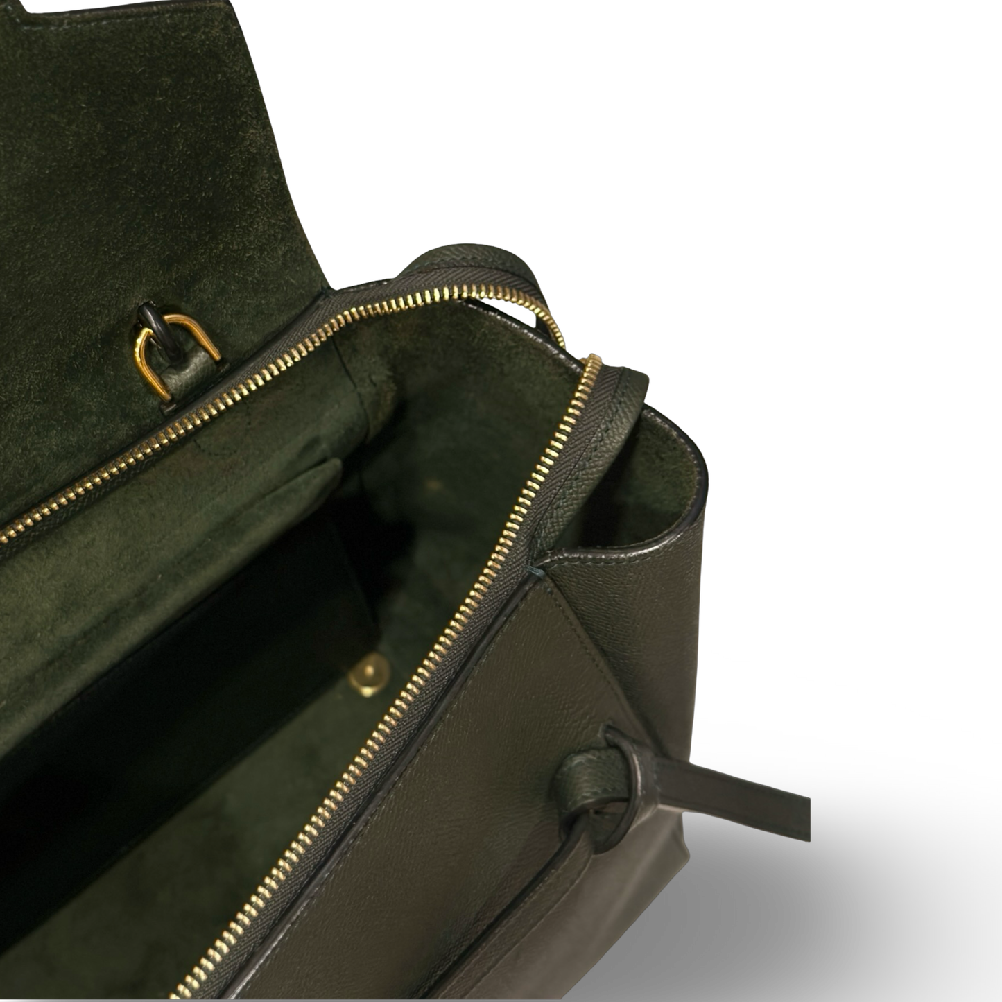 Celine Ｍicro Belt Bag - GHW / Green