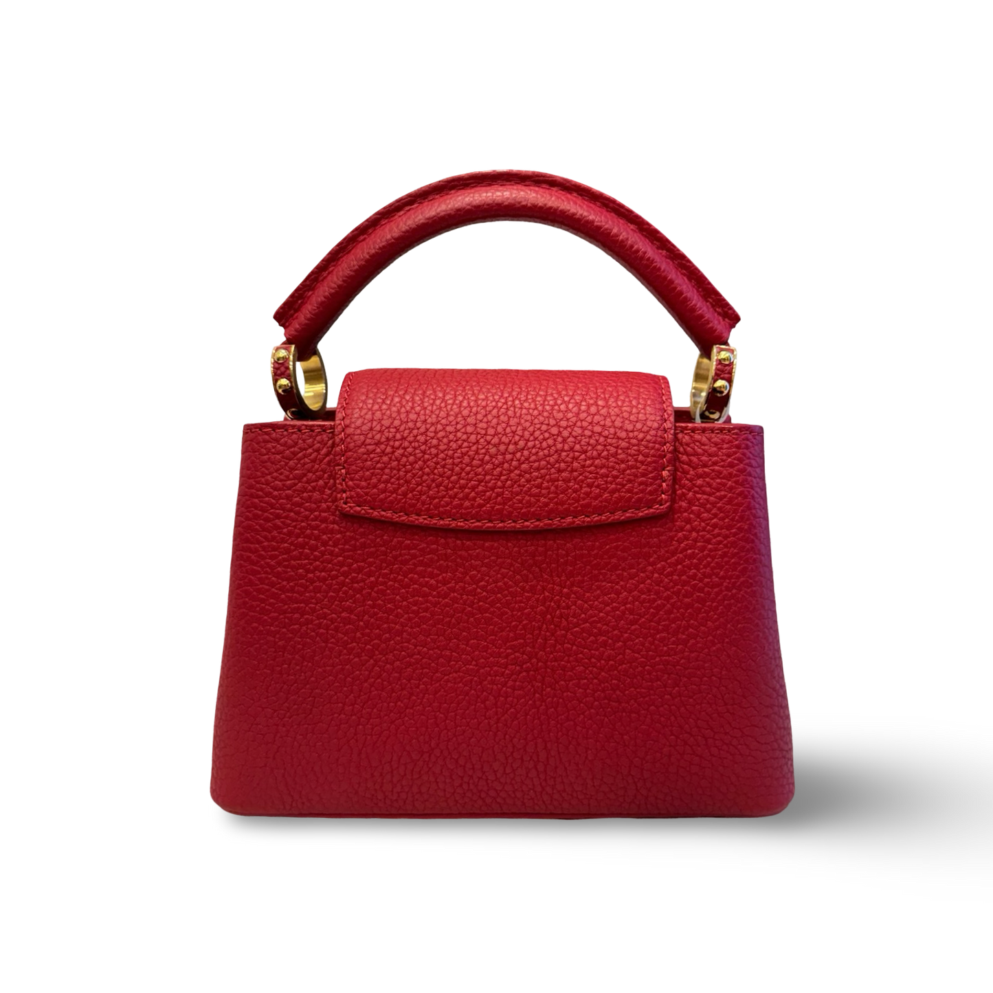 Louis Vuitton BB Capucines Bag - GHW / Red