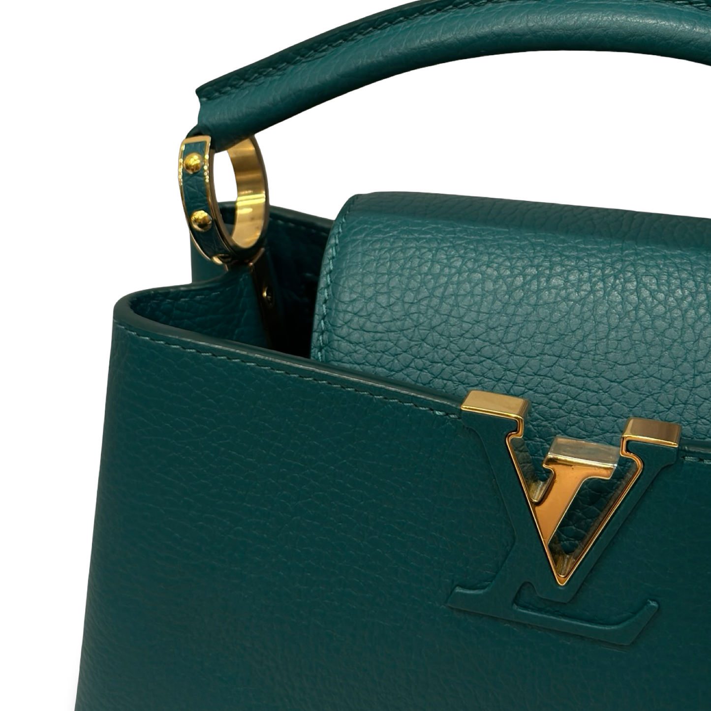 Louis Vuitton BB Capucines Bag - GHW / Green