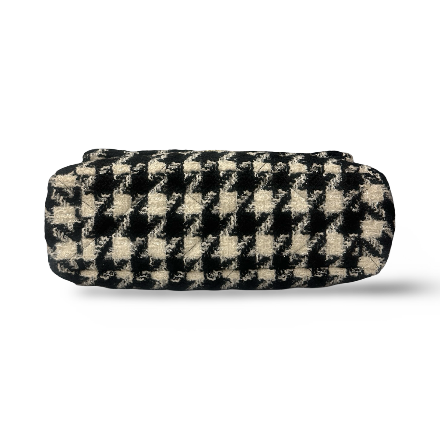 Chanel Tweed Maxi 19 Flap Bag - GHW / Black White
