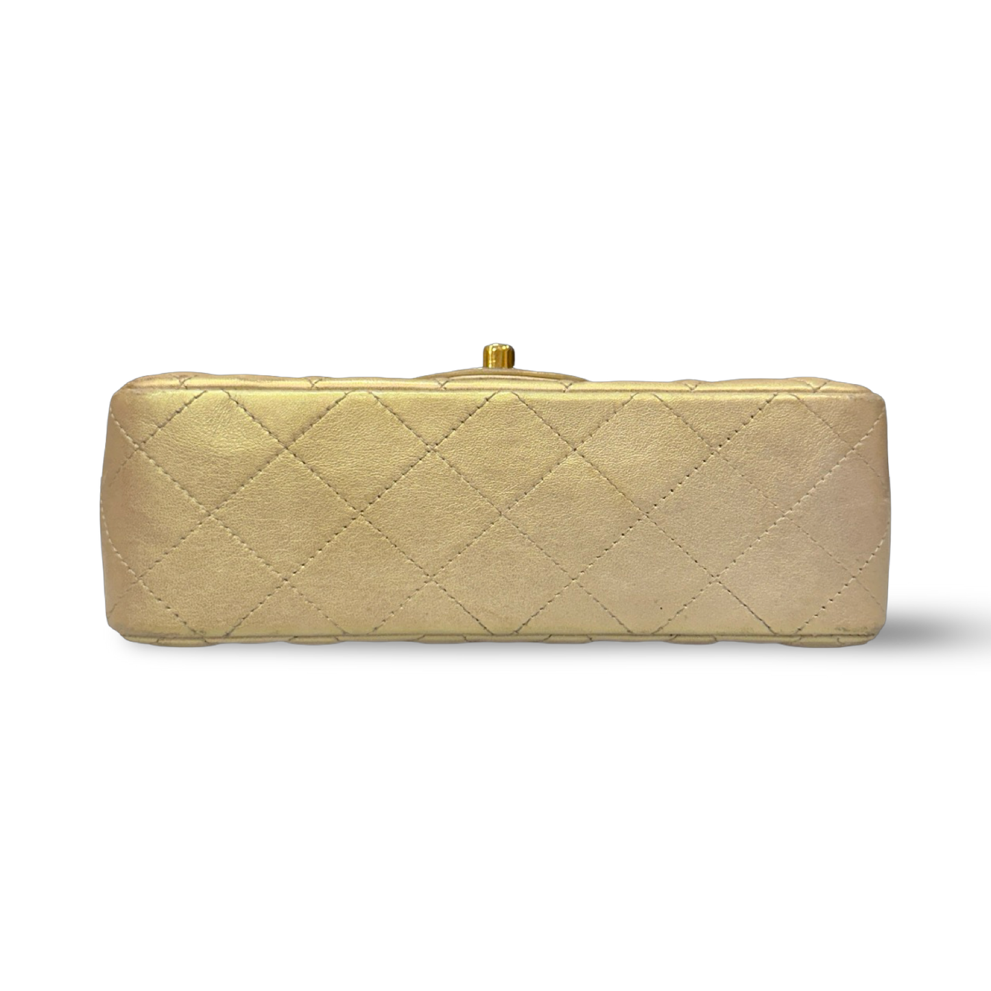Chanel Quilted Lambskin Mini Rectangular Flap Bag - GHW / Champgine