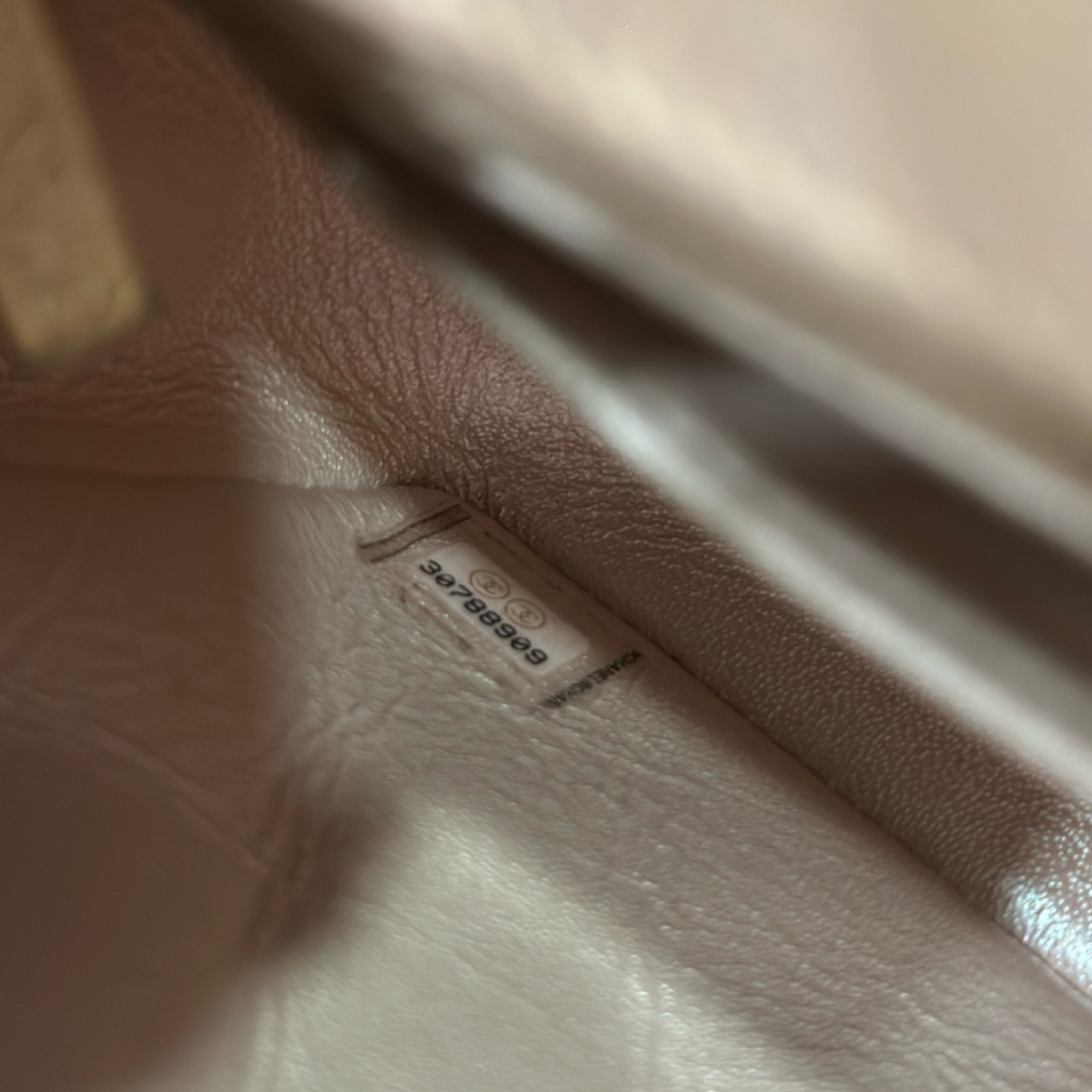 Chanel Quilted Lambskin Mini Rectangular Flap Bag - GHW / Champgine