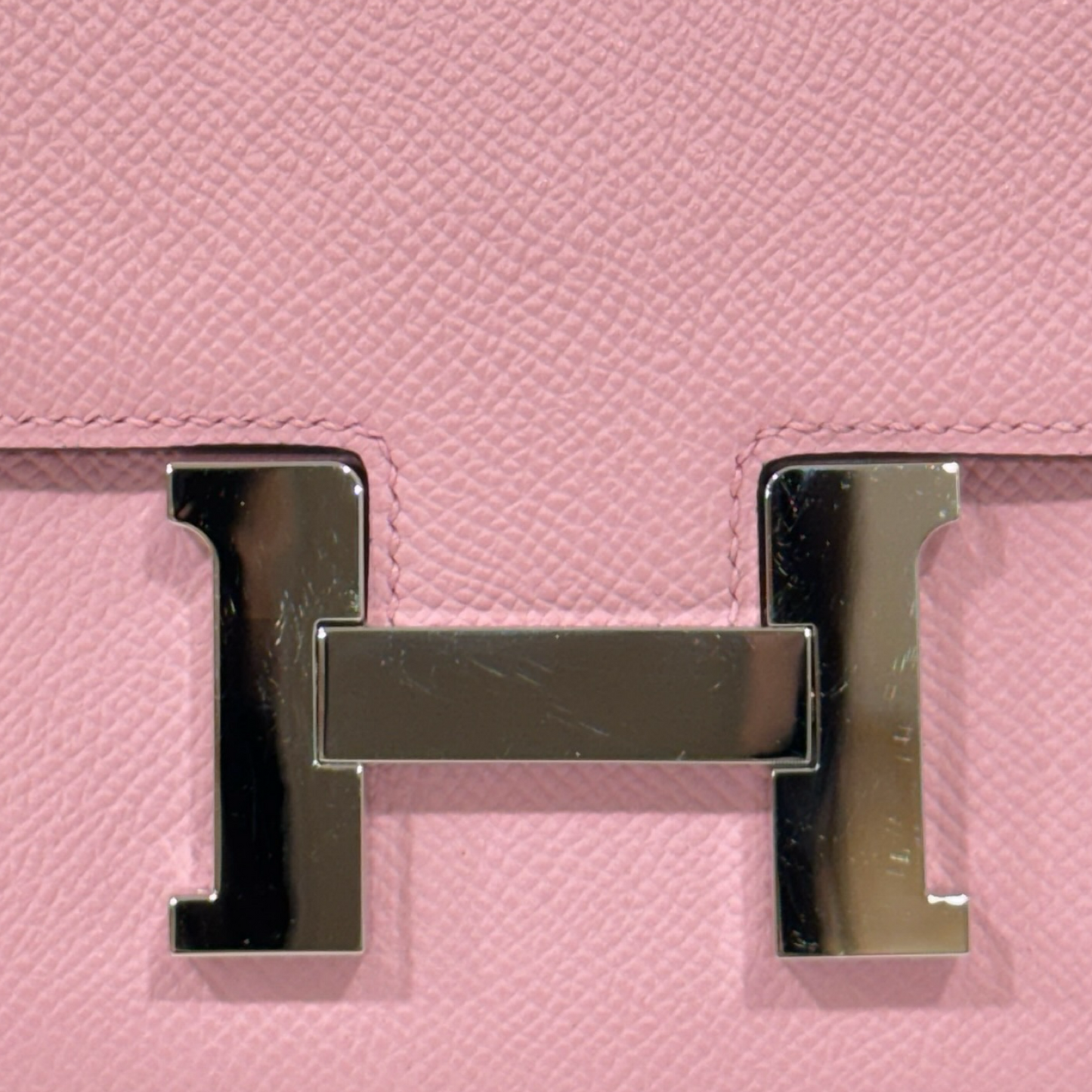 Hermes Epsom Constance 19 Bag - SHW / Light Pink