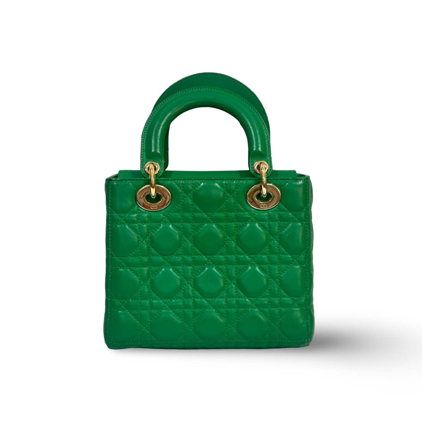 Dior Classic Lambskin Small My ABCDior Lady Dior Bag Green
