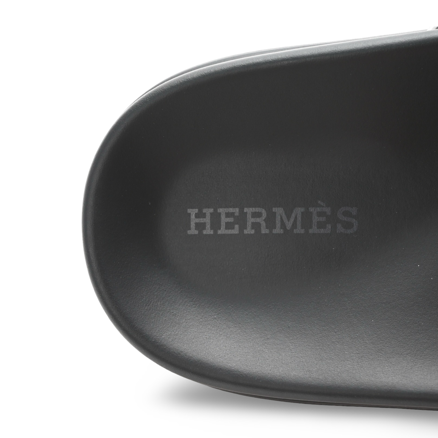 Hermes Calfskin Leather Chypre Sandals -  White