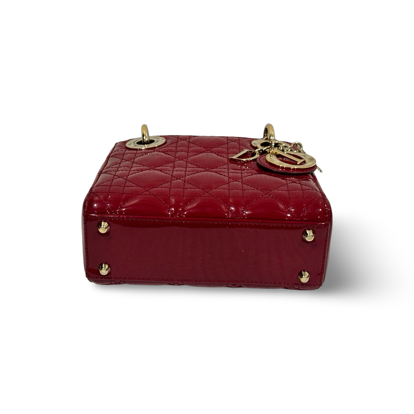 Dior Classic Patent Mini Lady Dior Bag