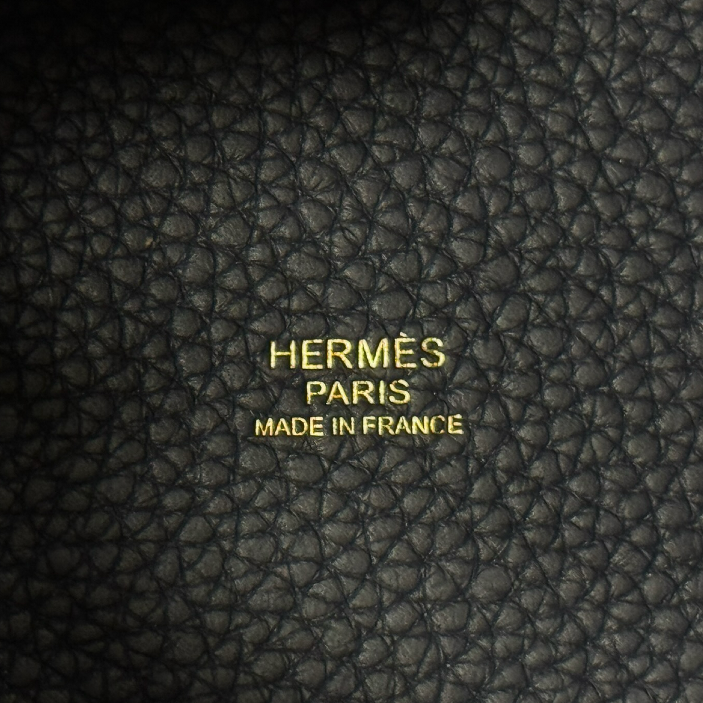 Hermes Togo 22 Picotine Bag - SHW /Black