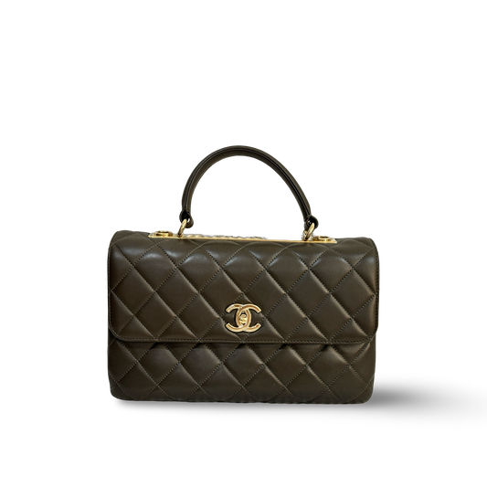 Chanel Classic Medium Lambskin Trendy CC