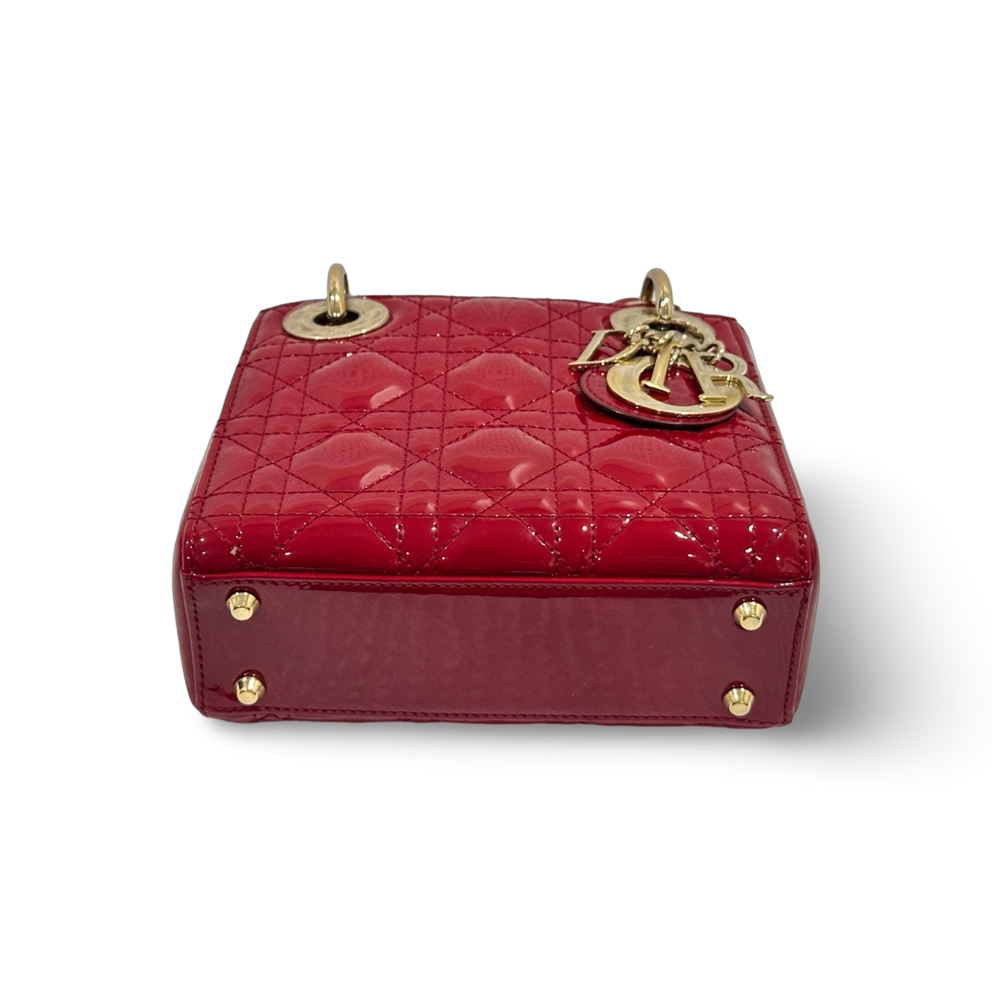 Dior Classic Patent Mini Lady Dior Bag
