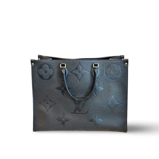Louis Vuitton Onthego GM Tote Black