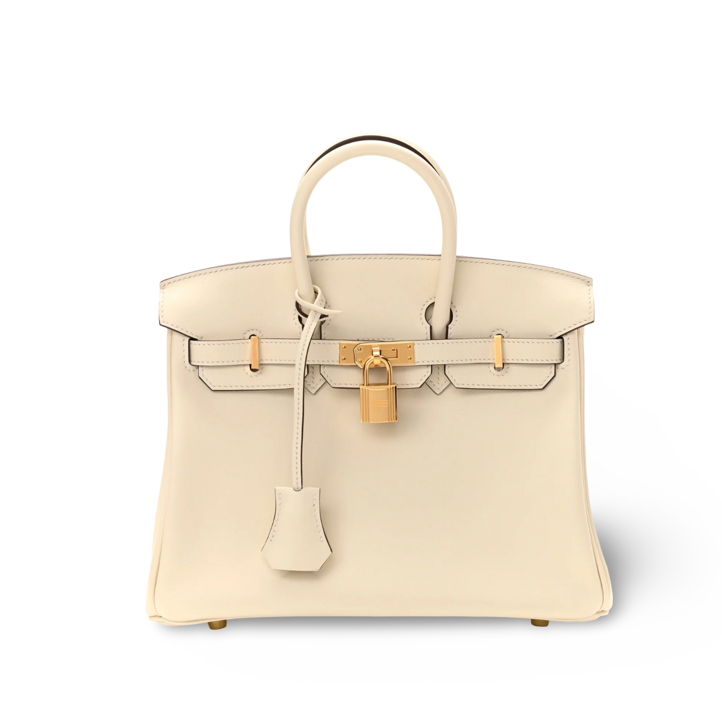 Hermes Swift Birkin 25 - GHW / Craie