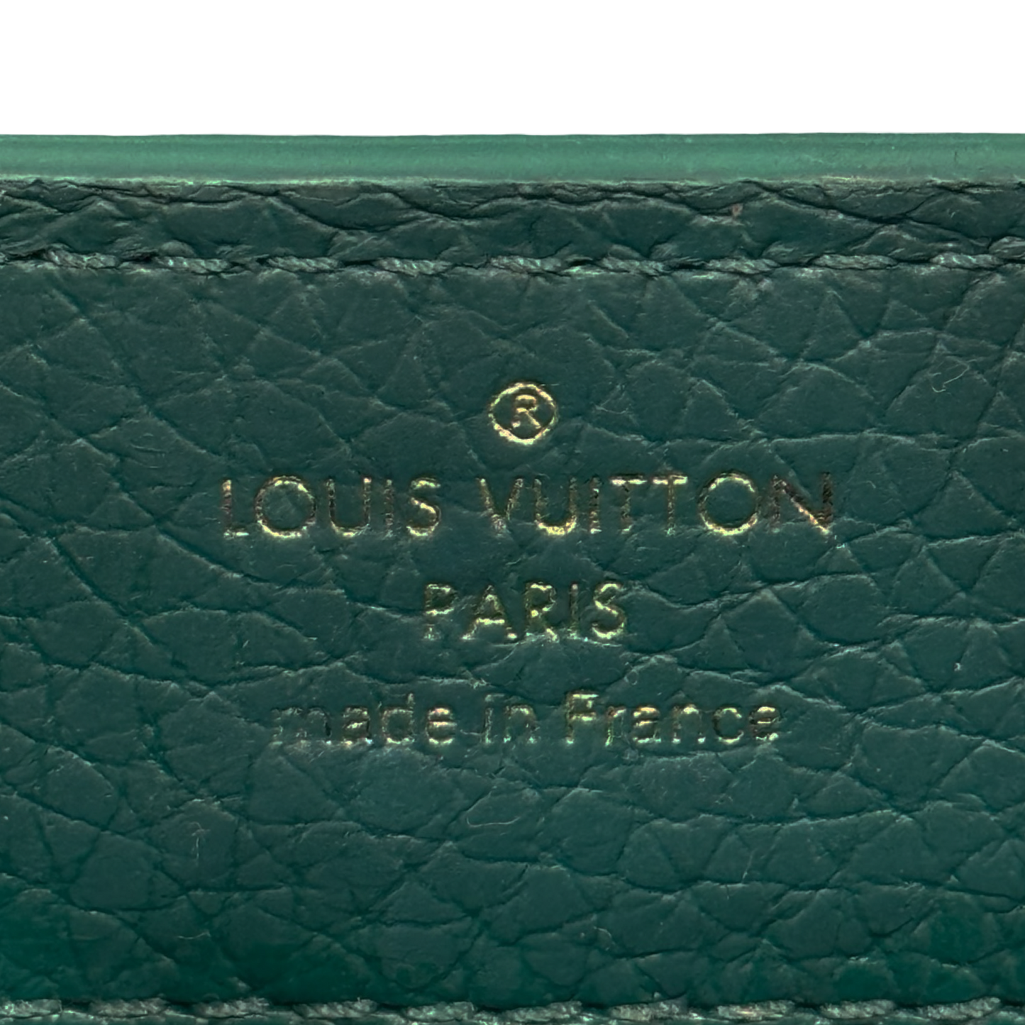 Louis Vuitton Python Mini Capucines Bag - GHW / Green