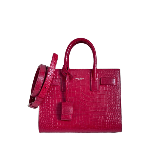 Saint Laurent Sac de Jour Leather Tote