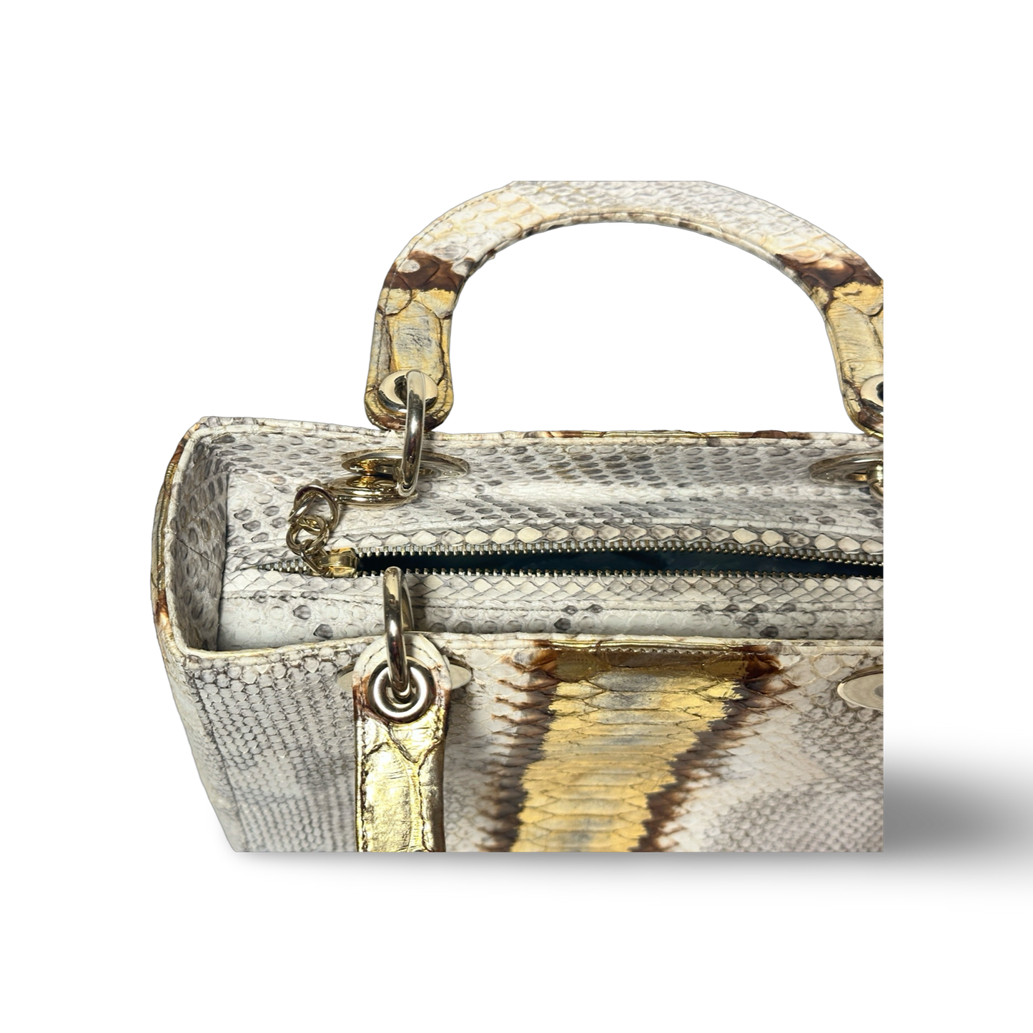 Dior Classic Python Small Lady Bag