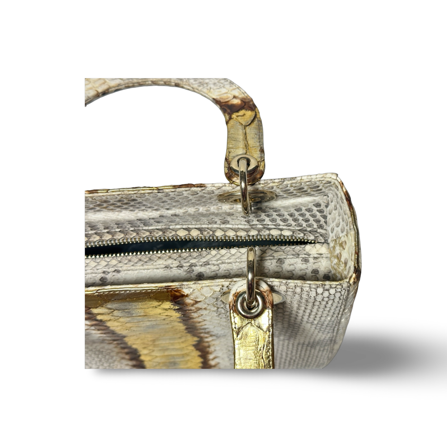 Dior Classic Python Small Lady Bag
