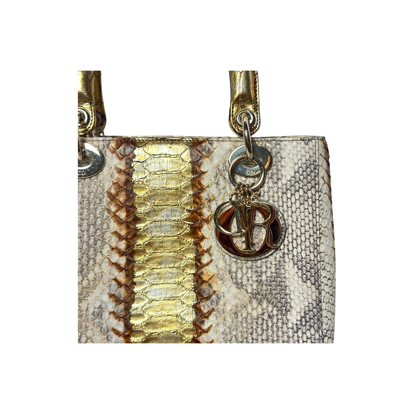 Dior Classic Python Small Lady Bag