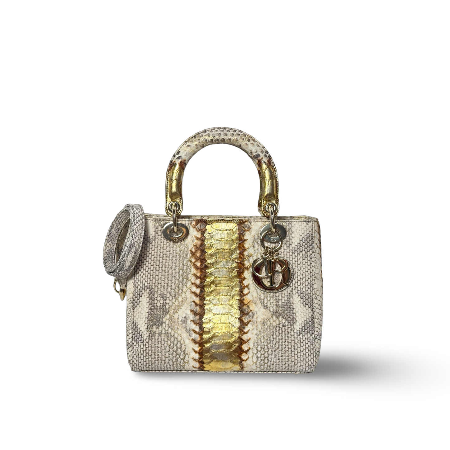 Dior Classic Python Small Lady Bag