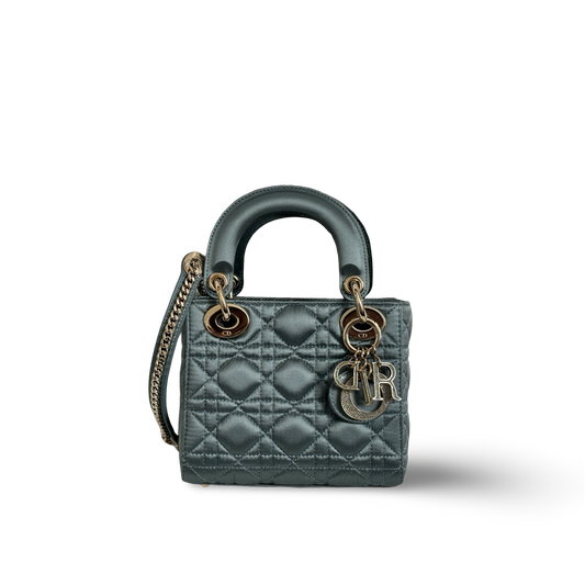 Dior Classic Lambskin Stain Mini Lady Bag
