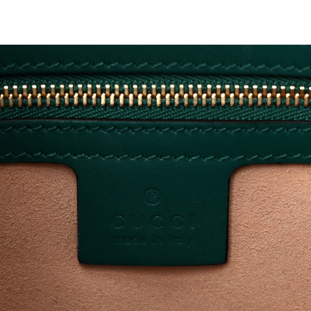 Gucci Calfskin Small Jackie 1961 Hobo - GHW/Emerald