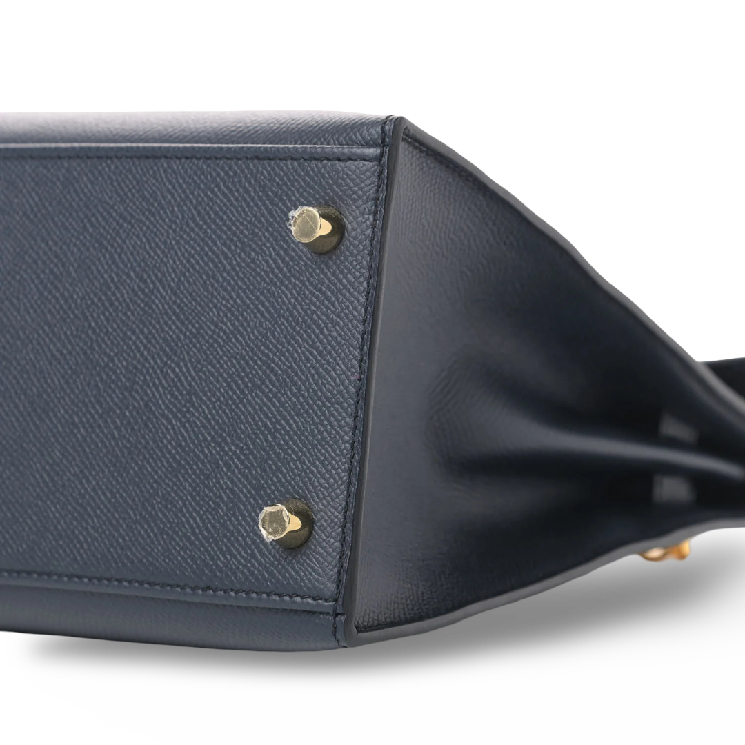 Hermes Epsom Kelly Sellier 28 - GHW / Bleu Nuit
