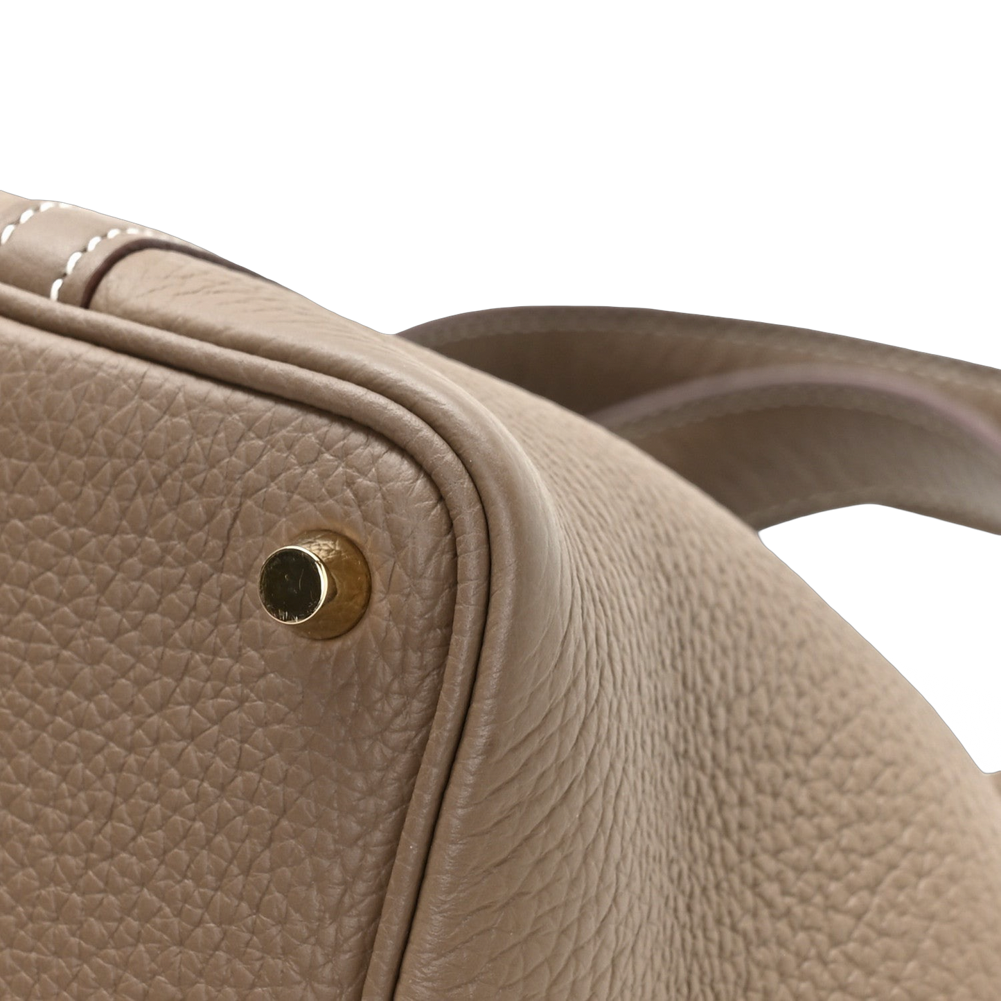 Hermes Togo Picotin Lock 18 Bag - GHW/Etoupe