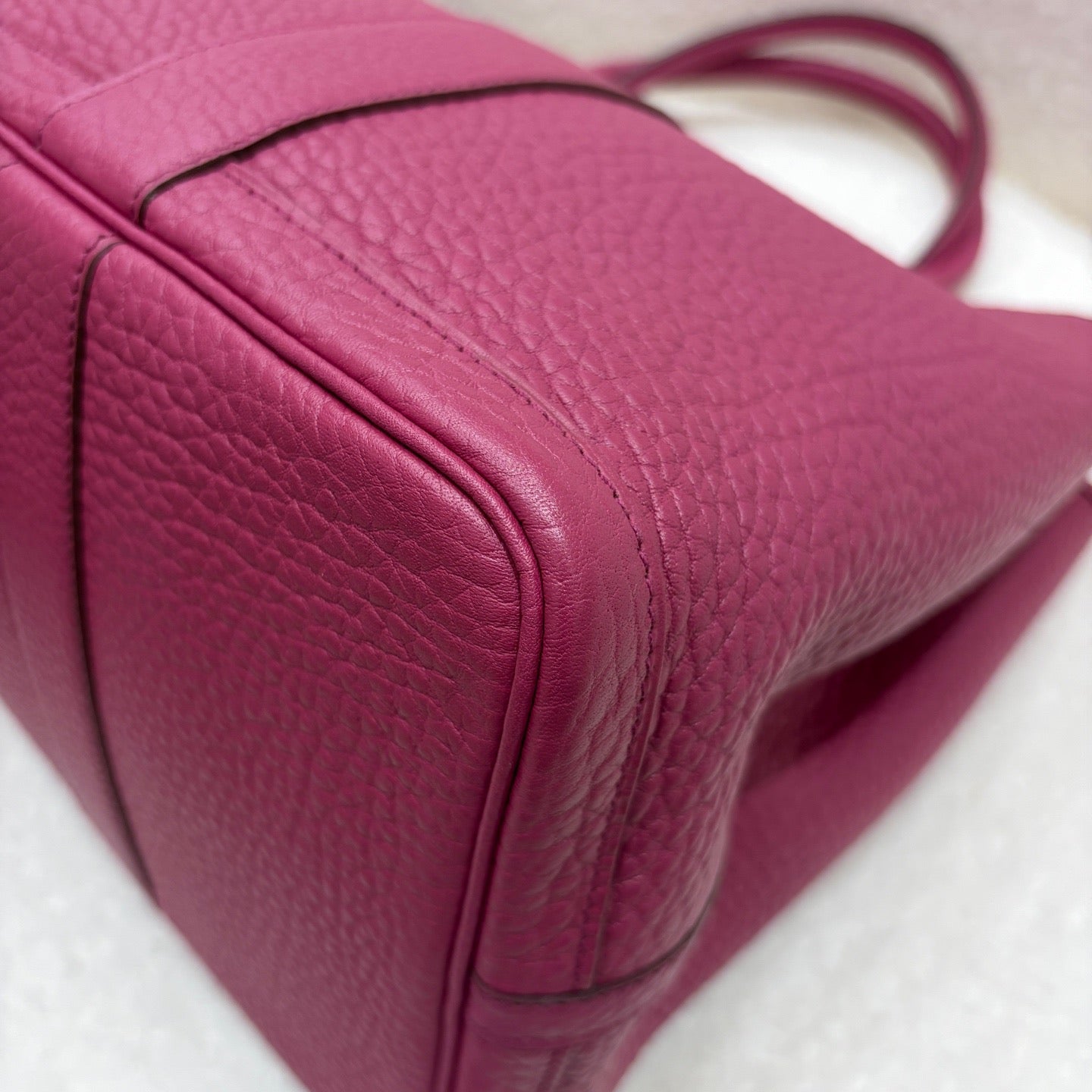 Hermes Togo Garden Tote - SHW / Rose Pink