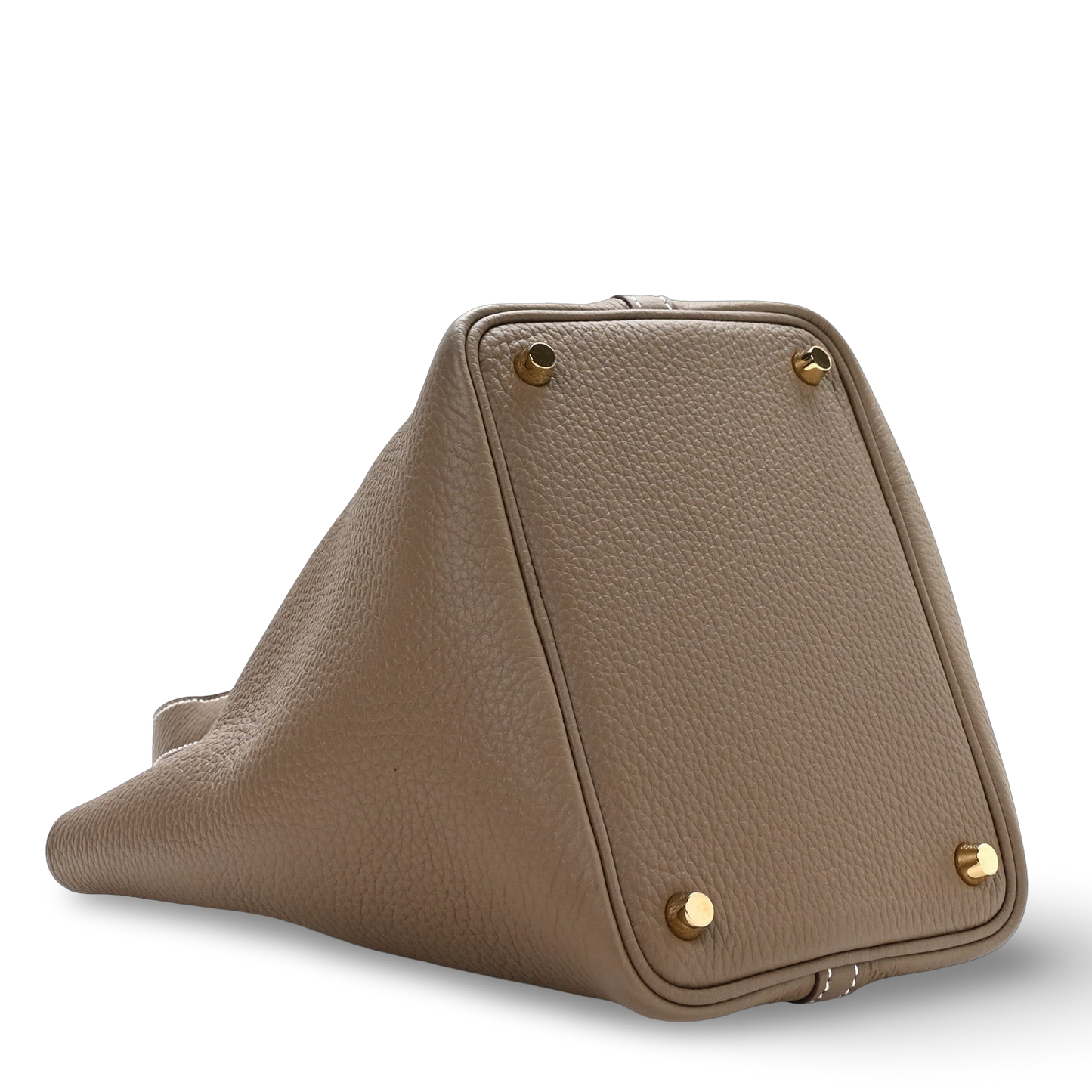 Hermes Togo Picotin Lock 18 Bag - GHW/Etoupe
