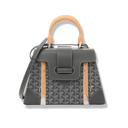 Goyard Goyardine Saigon PM Bag - SHW/ Grey