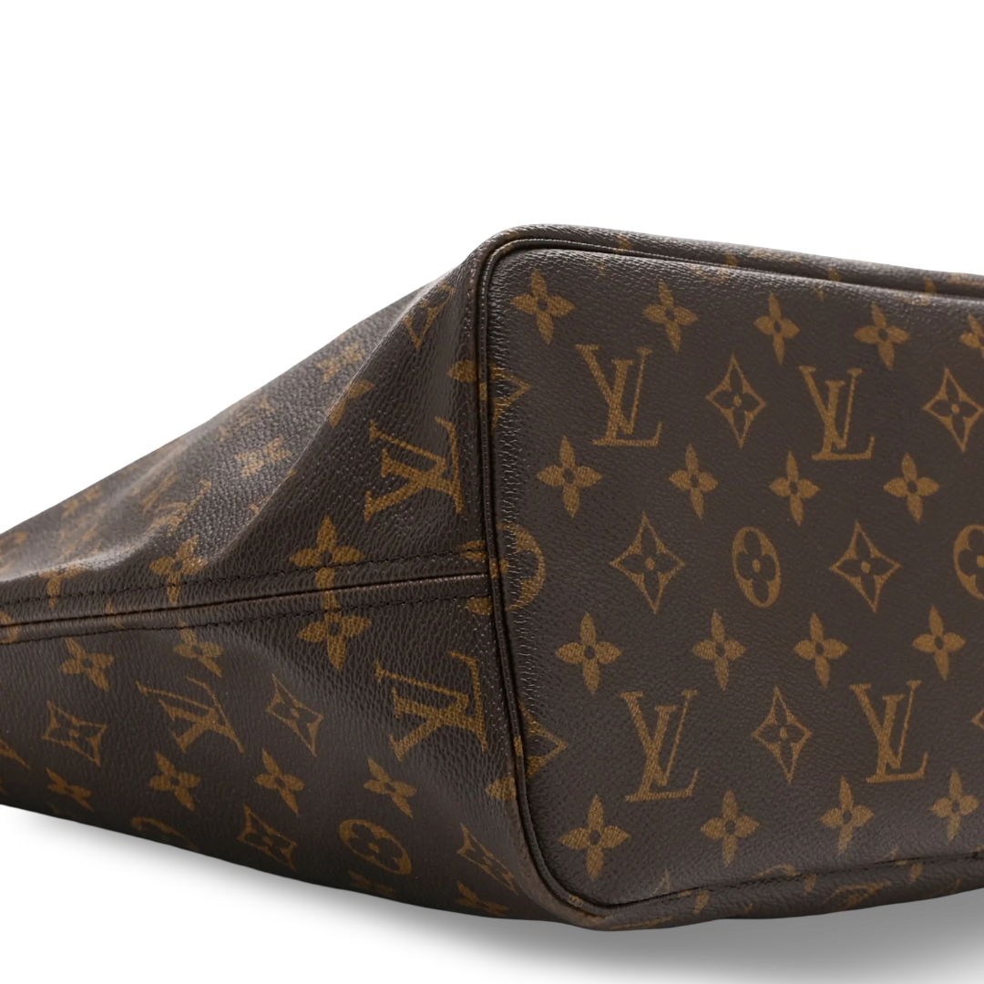 Louis Vuitton Monogram MM Neverfull Bag - GHW/ Brown