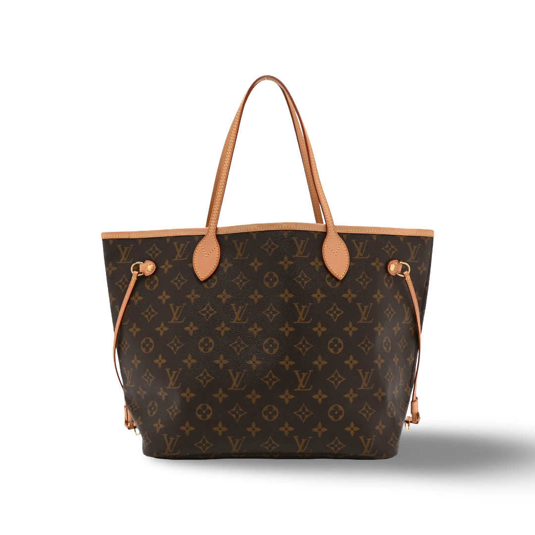 Louis Vuitton Monogram MM Neverfull Bag - GHW/ Brown