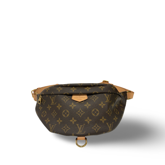 Louis Vuitton Monogram Bumbag Waist Bag - GHW / Brown