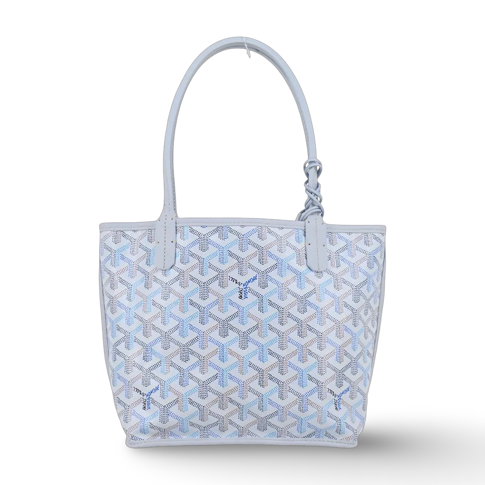 Goyard Goyardine Reversible Mini Anjou - Polar Blue