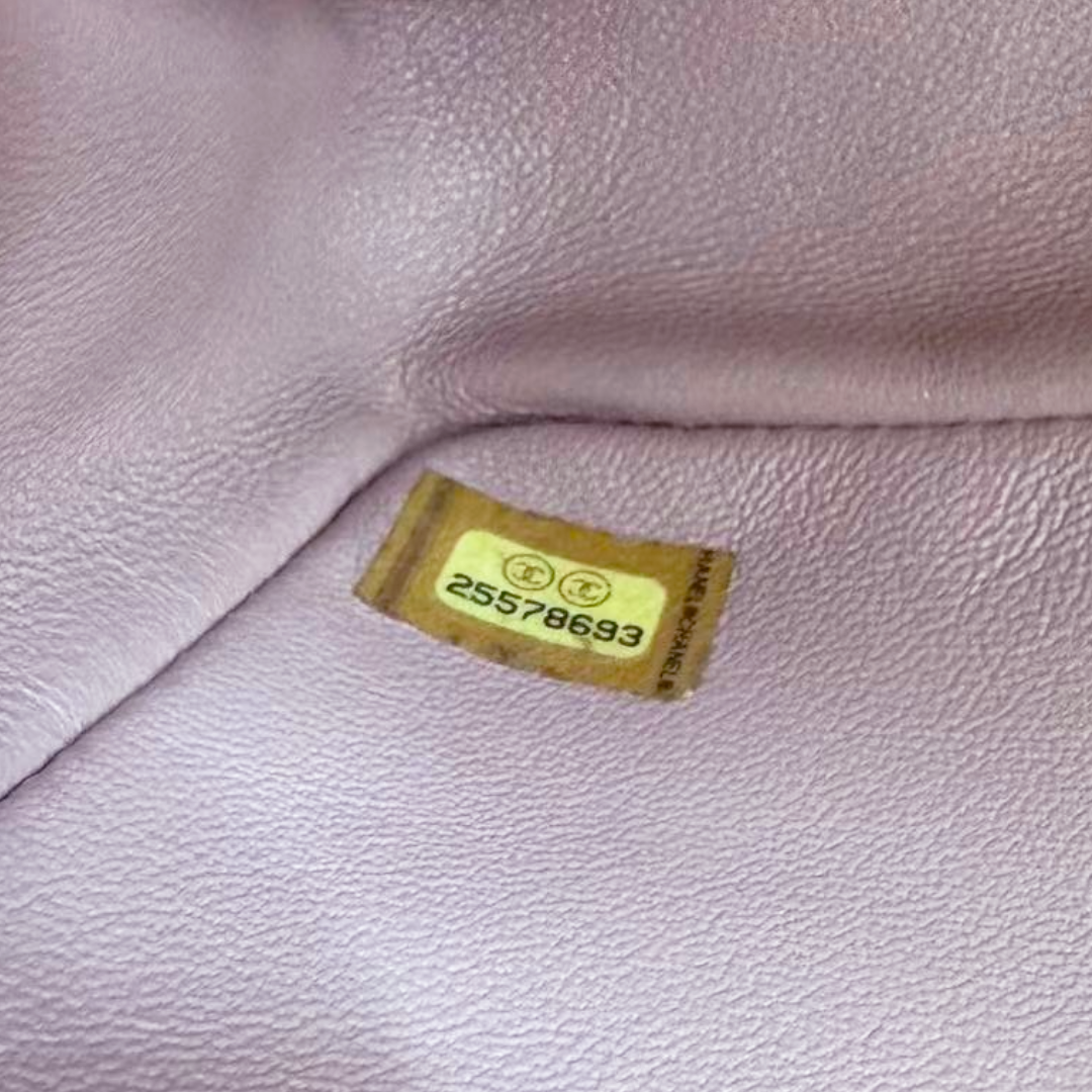 Chanel Quilted Sequin Small Waterfall Flap - SHW / Pink / Blue / Yellow